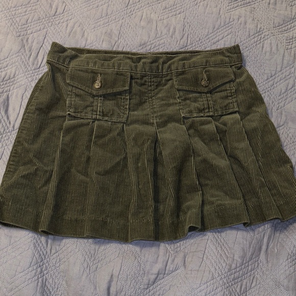 Juicy Couture Olive Corduroy Skirt - Picture 7 of 7